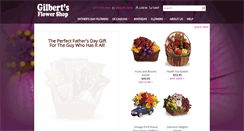 Desktop Screenshot of gilbertsflowershop.com